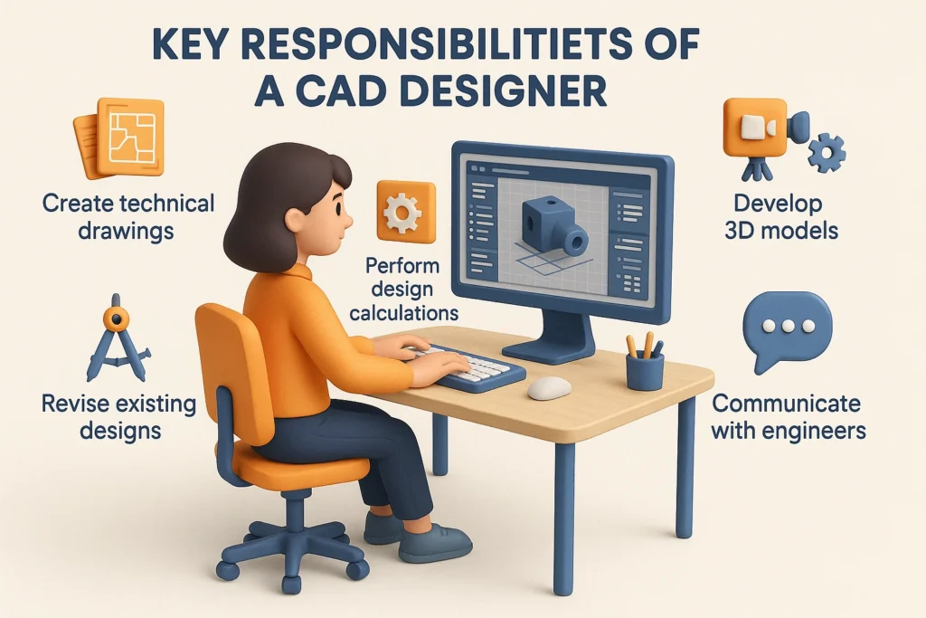 Responsibilities of a CAD Designer