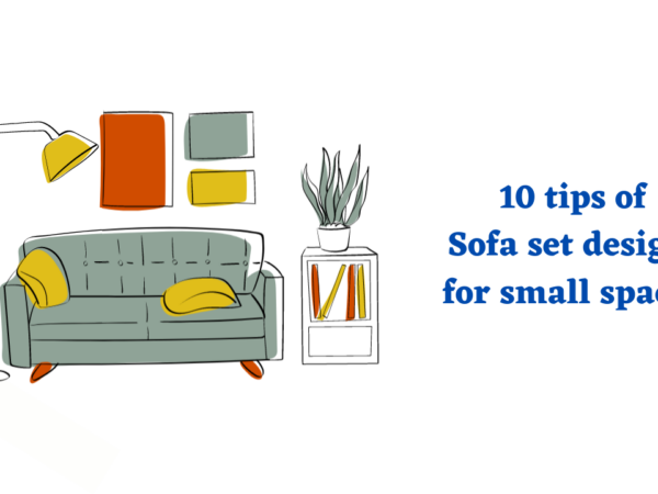 tips of Sofa set design for small spaces