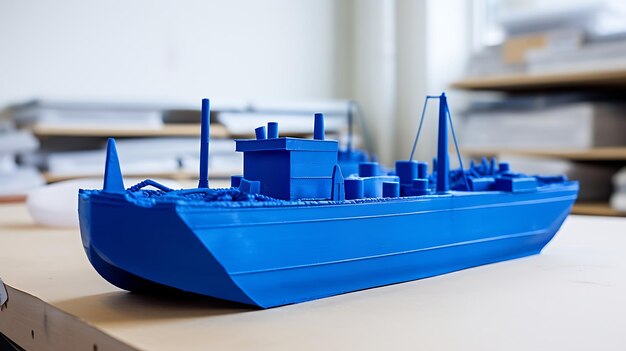 3d model prototy of ship