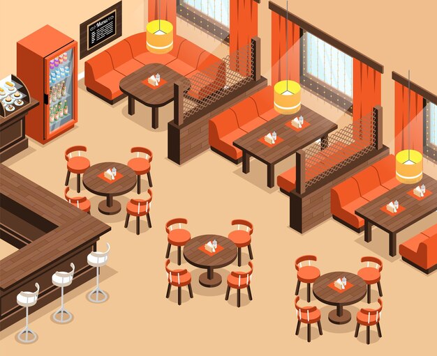 Top 9 ways 3D Furniture Design enhance the cafe interiors