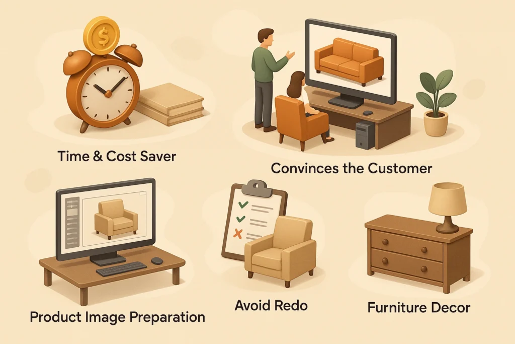 3D Furniture Rendering Services