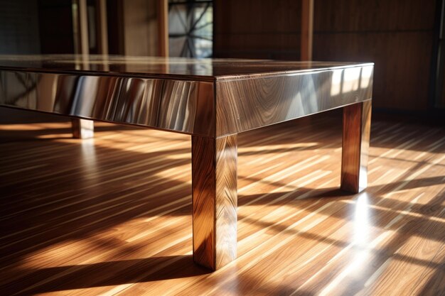 glass coffee table material