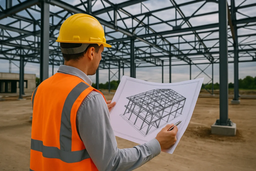steel structure design and detailing