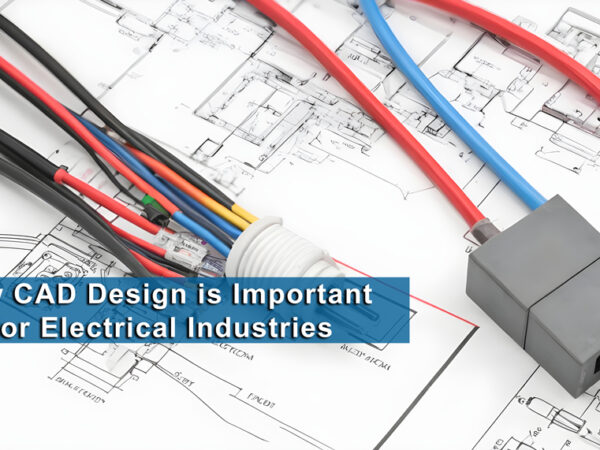 Electrical engineer working on CAD design for a circuit board.