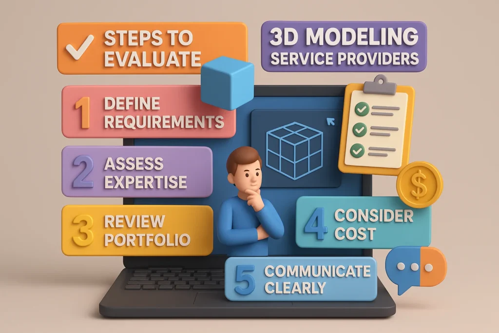 Steps to Evaluate 3D Modeling Services
