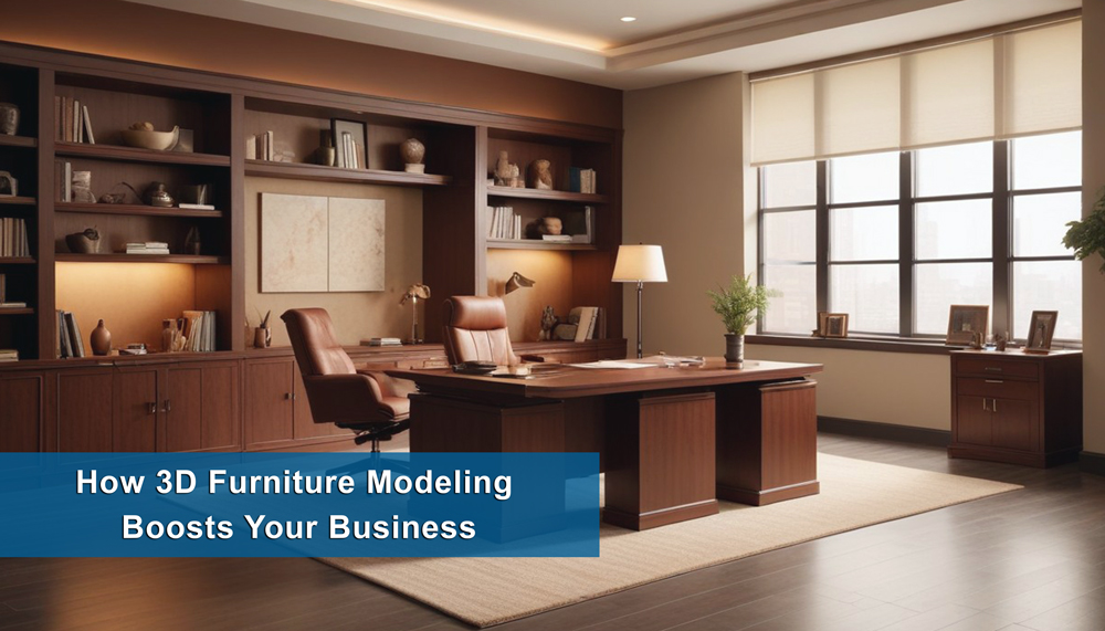 3D furniture modeling for business