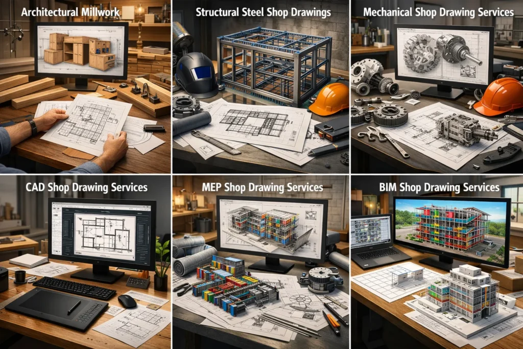 millwork and CAD shop drawings