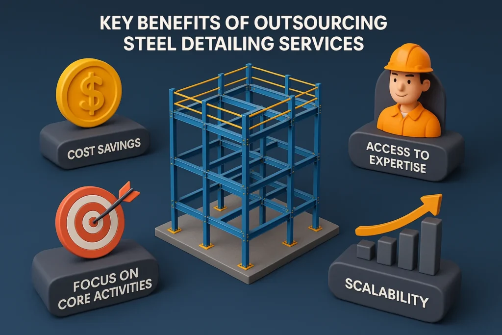 Benefits of Outsourcing Steel Detailing Services