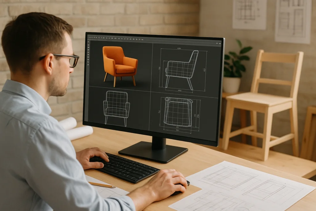CAD Design Services for Furniture