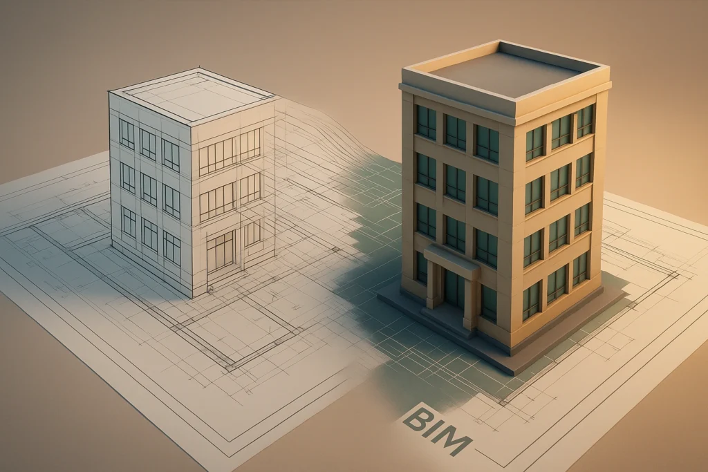 Rise of CAD to BIM Conversion
