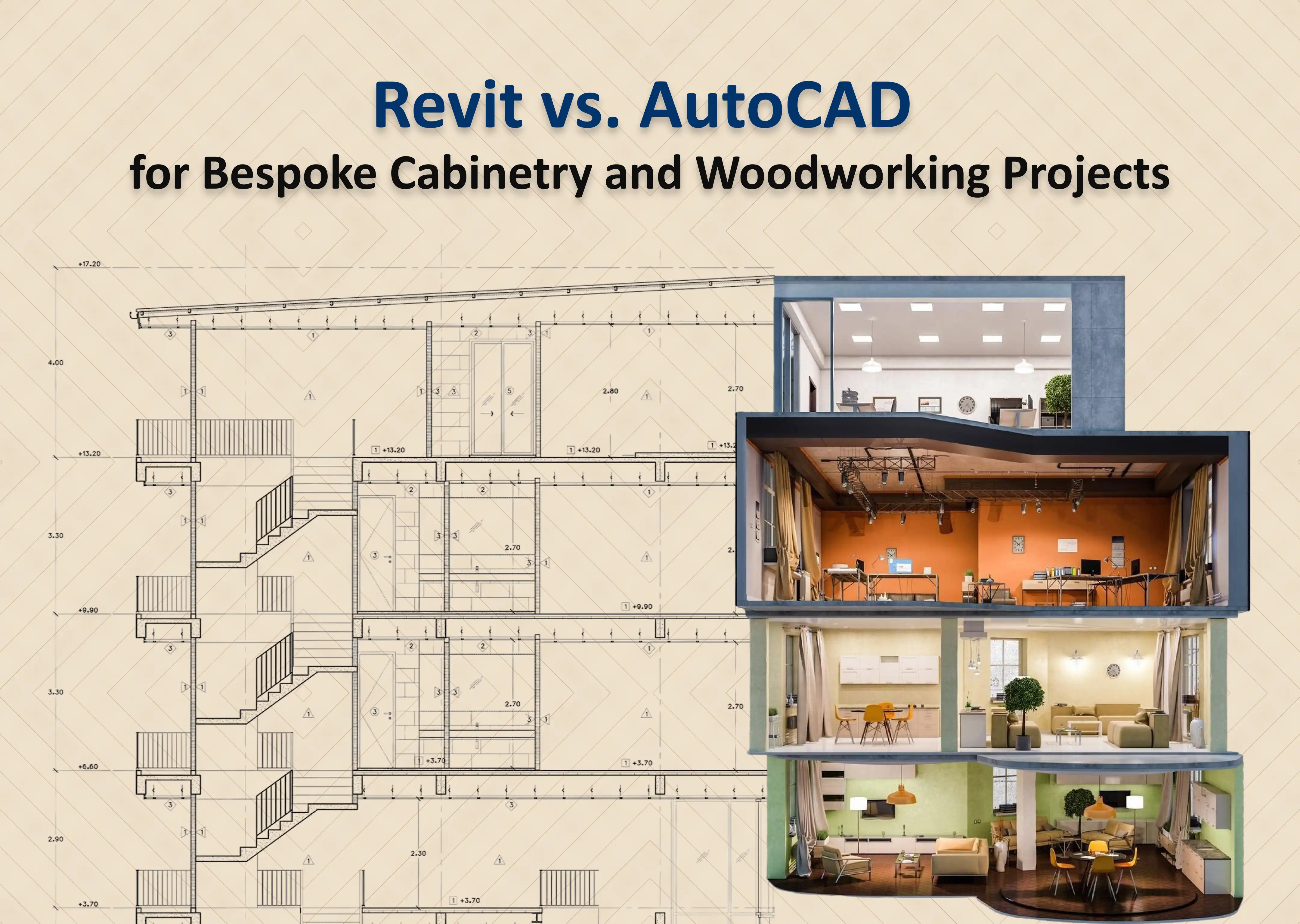 AutoCAD vs Revit for Bespoke Cabinetry