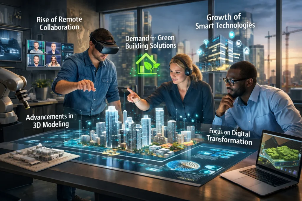 key trends are shaping CAD and BIM adoption