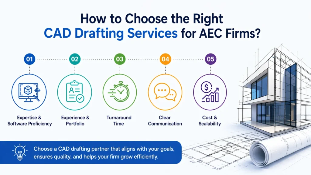 CAD drafting services for AEC firms