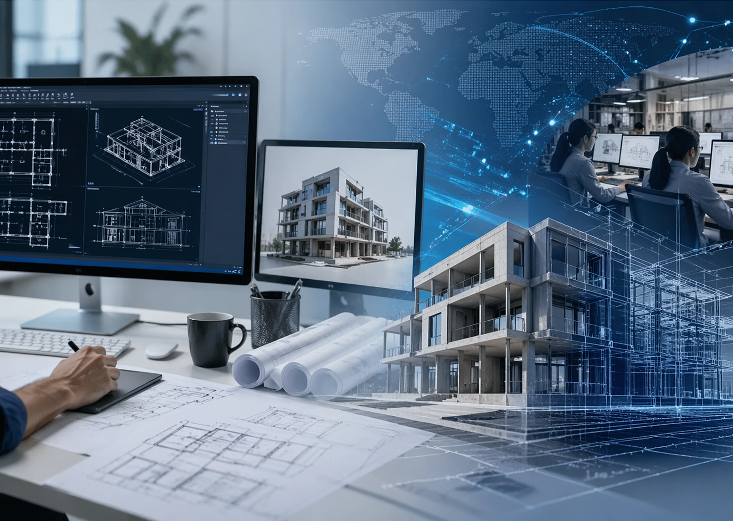 Outsourcing Architectural CAD Drafting Services