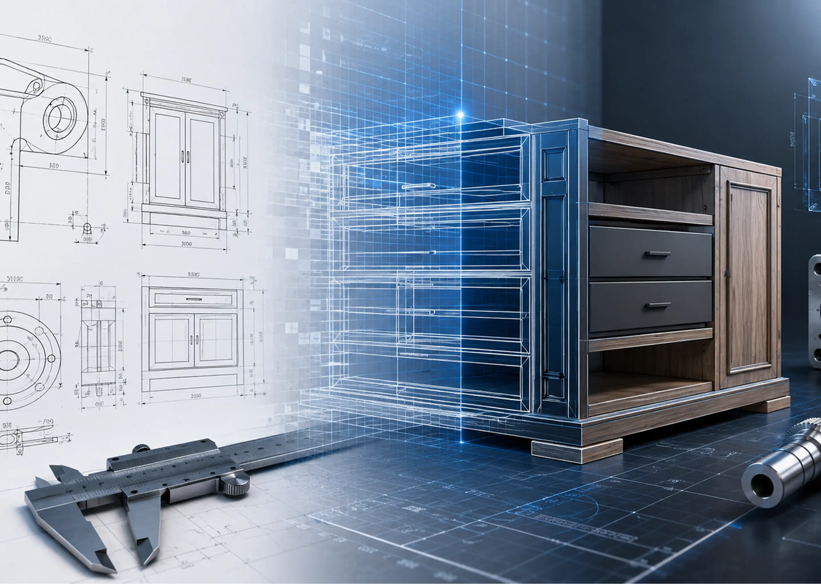 Mechanical 2D Drafting Services