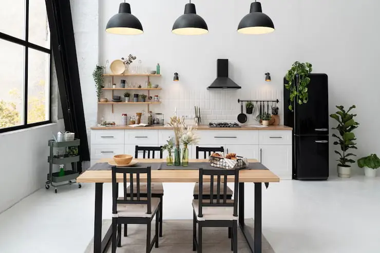 Kitchen design and drawing