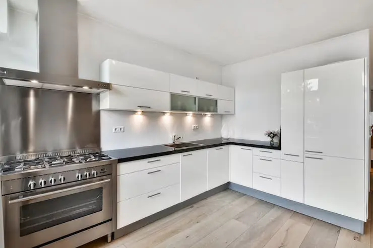 Modern kitchen design drawing