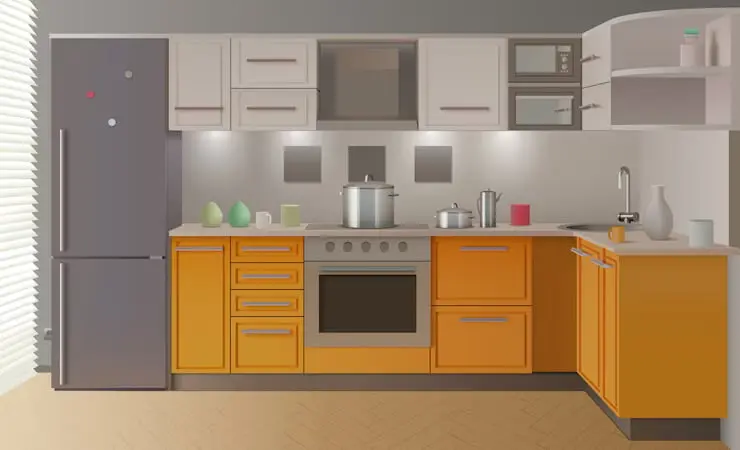 Modular kitchen design