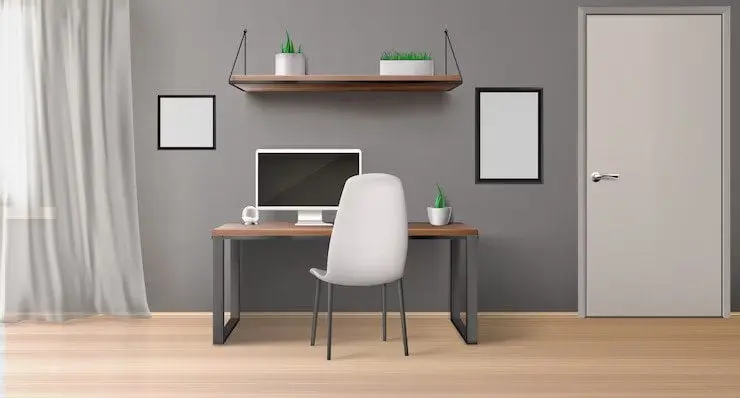 Office furniture drawing