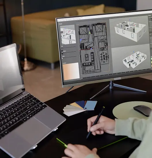 Working architectural design using digital tools (1)