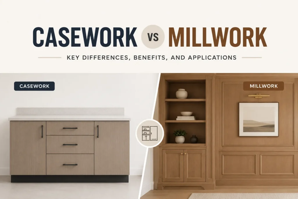 Casework vs Millwork