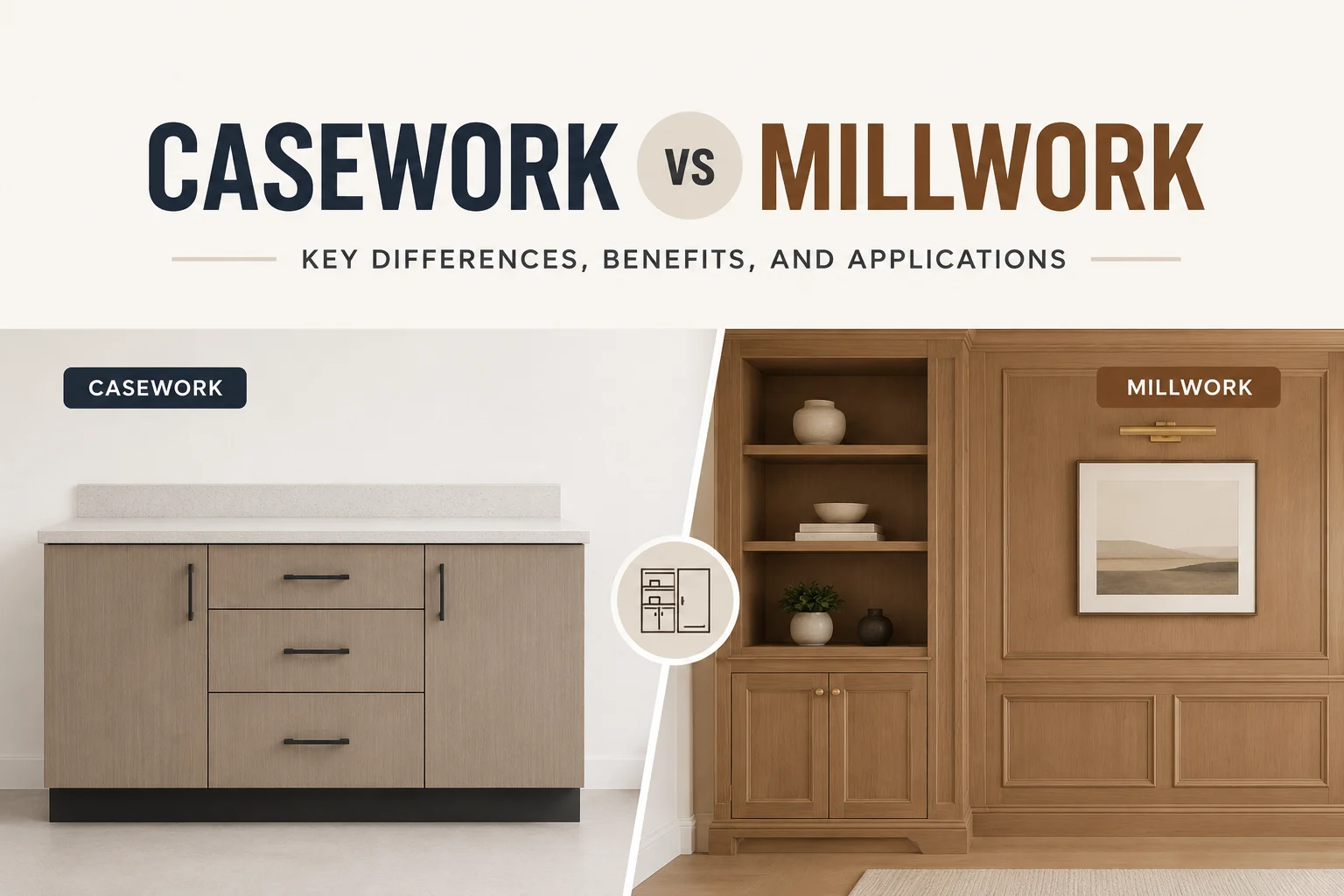 Casework vs Millwork