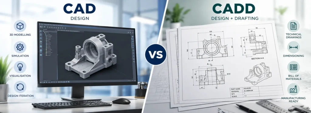 CAD vs CADD