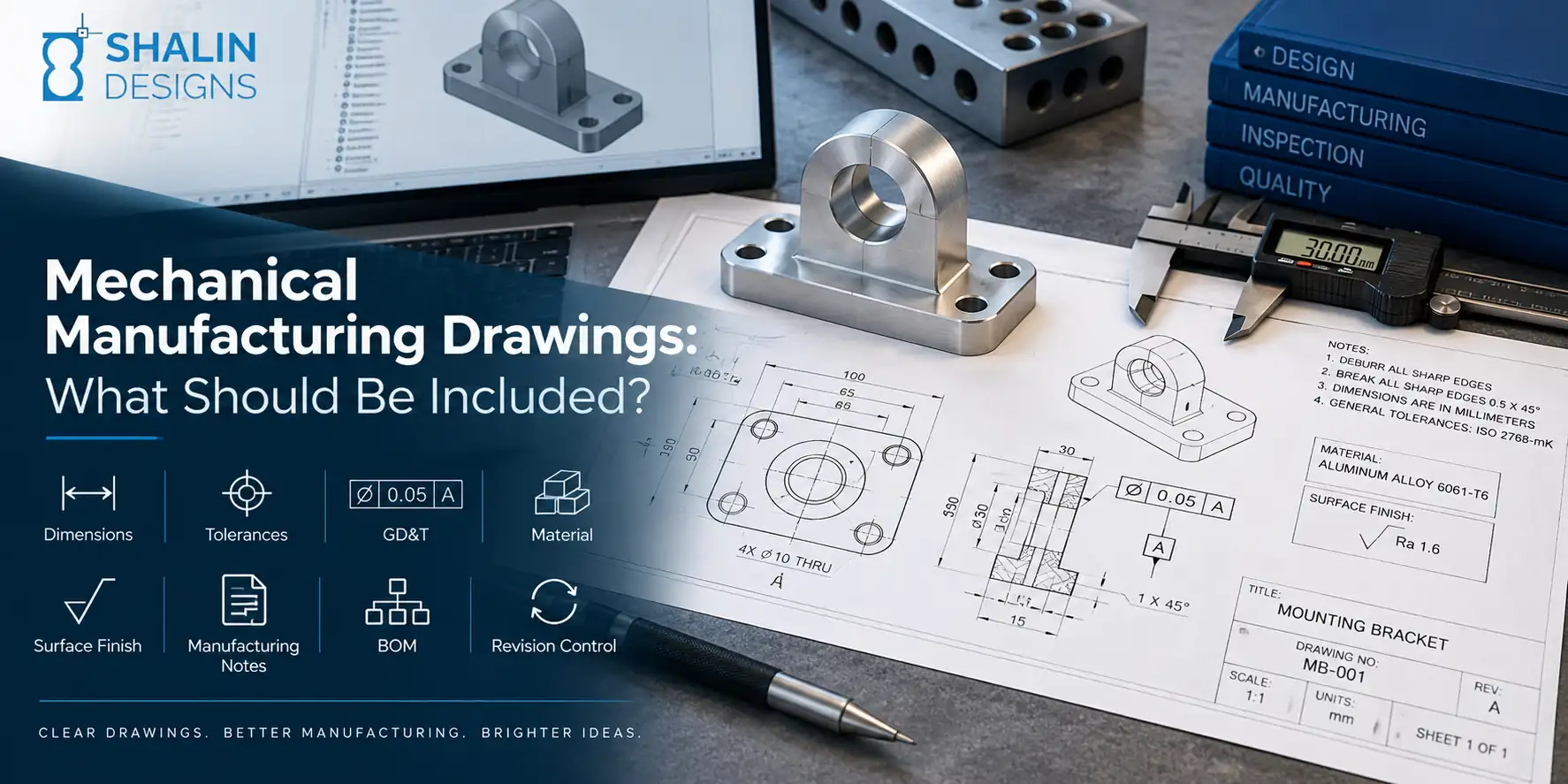 mechanical manufacturing drawings