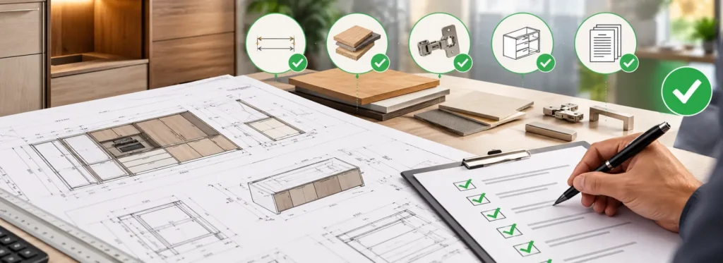 Millwork Drafting Checklist